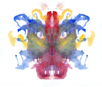 Rorschach Type Inkblot Poster Print by Spencer Sutton on premium paper.