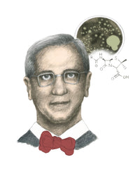 Alexander Fleming Science Poster Print by Spencer Sutton