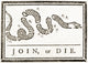 Join or Die French and Indian War Poster Print