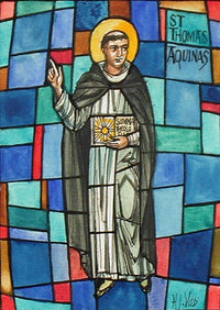 Thomas Aquinas Poster Print - Italian Philosopher and Theologian