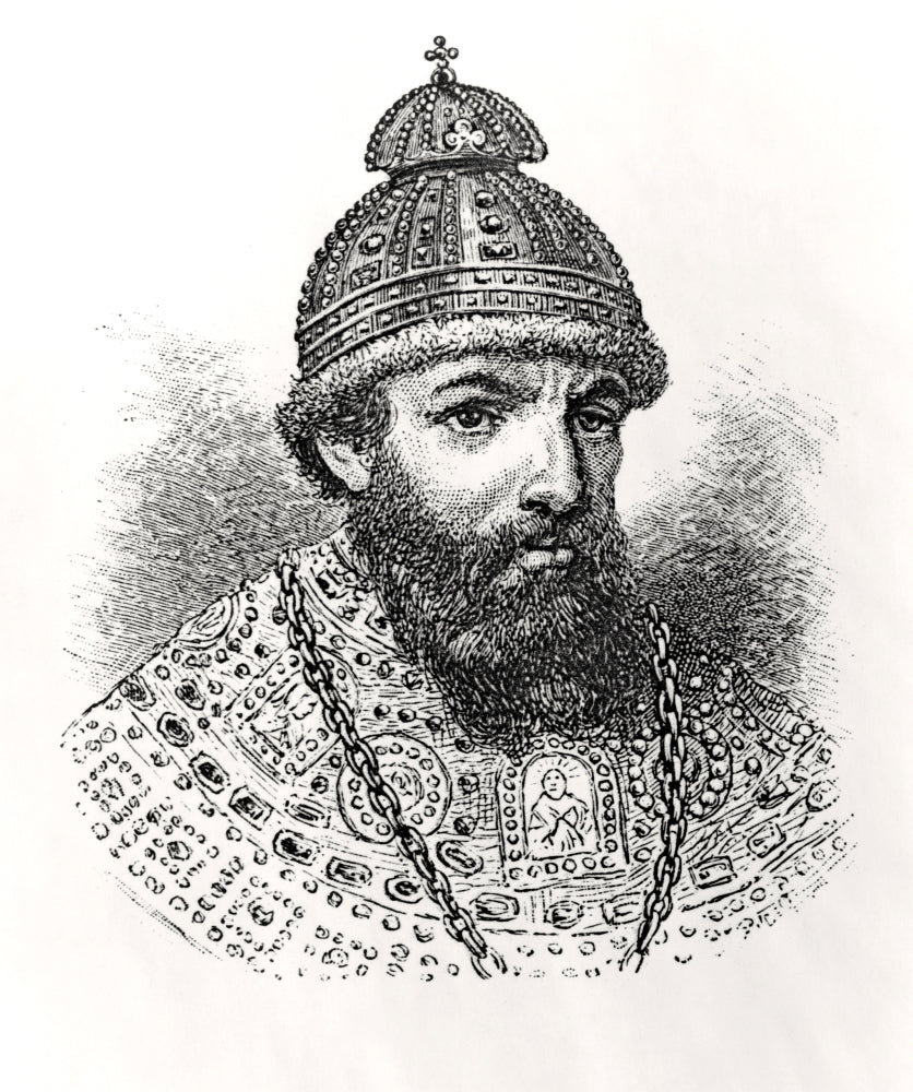 Ivan the Terrible Poster Print showcasing the historical Czar of Russia.