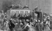 The Zenger Case 1735 Poster Print showcasing a historic court case.