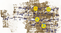 Ancient Calculation Poster Print showcasing intricate mathematical designs.