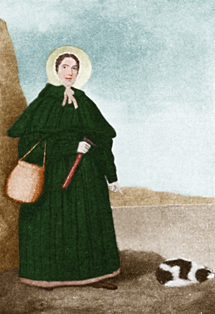 Mary Anning Paleontologist Poster Print showcasing her contributions to science.