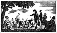 Lewis and Clark Expedition Poster Print showcasing historical exploration artwork.