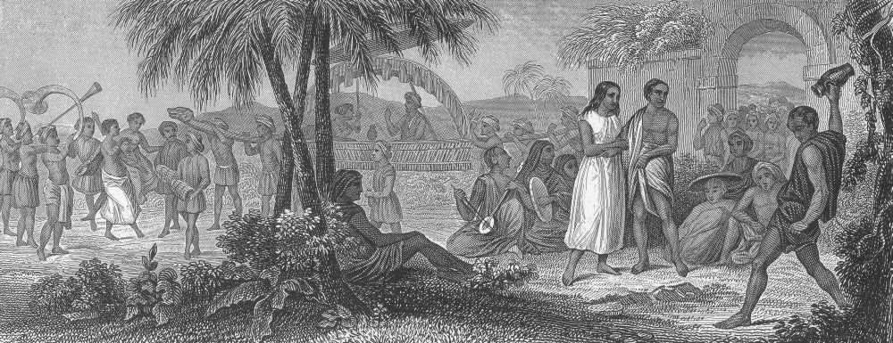 Hindu and Romani Weddings Poster Print showcasing colorful wedding traditions.