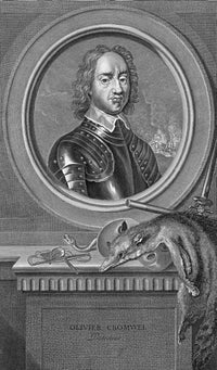 Oliver Cromwell English Political Leader Poster Print