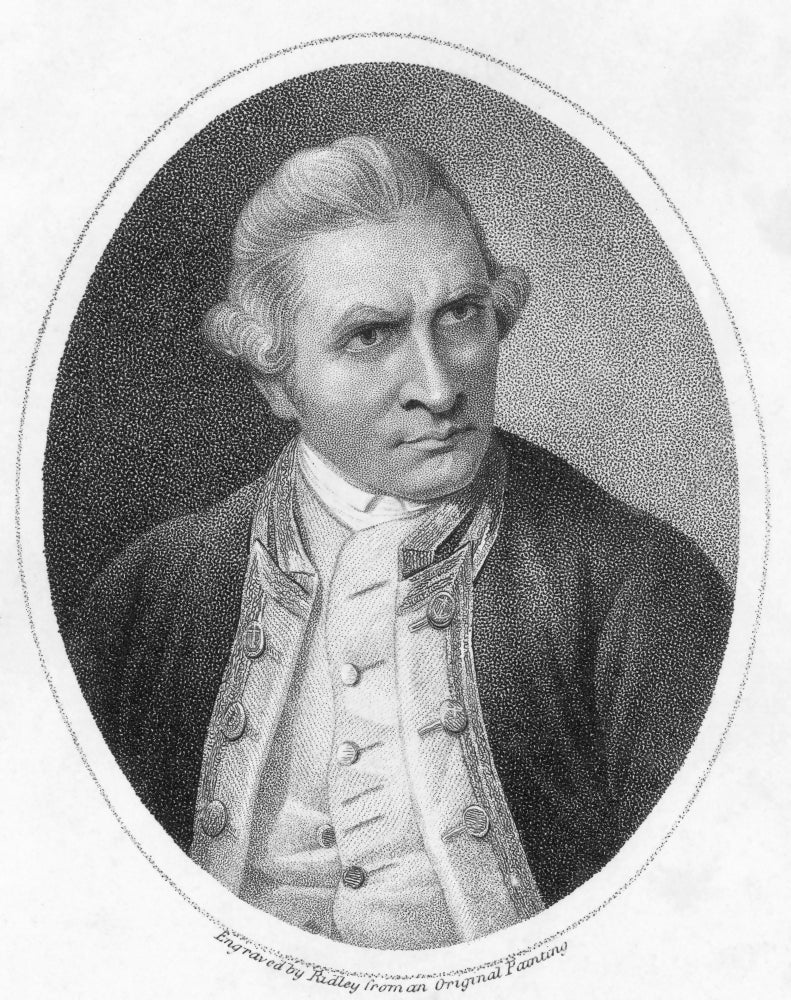 Captain James Cook Poster Print - English Explorer Artwork