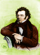 Franz Peter Schubert Poster Print showcasing the Austrian composer