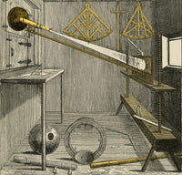 Apparatus of Johannes Hevelius Poster Print showcasing astronomical illustrations.