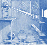 Apparatus of Johannes Hevelius Poster Print showcasing 17th-century astronomy