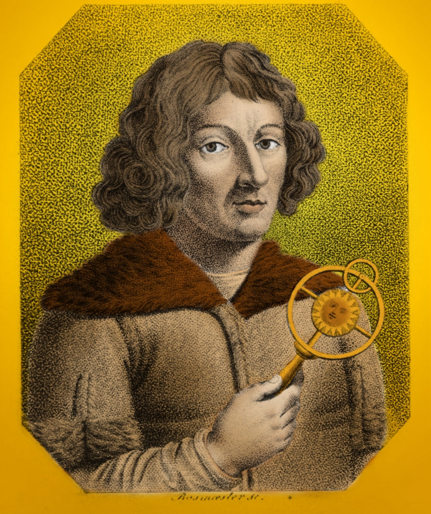 Nicolaus Copernicus Poster Print featuring the Polish astronomer