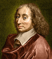 Blaise Pascal Poster Print celebrating the French polymath.