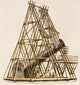 William Herschel 40 Foot Telescope Poster Print from the 1880s