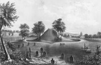 Great Mound at Marietta 1848 Poster Print by Science Source