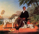 Portrait of a Native American Man from 1867, Poster Print