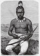 Native American Man from California, 1880 Poster Print