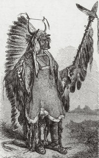 Mato-tope Mandan Chief Poster Print by Science Source