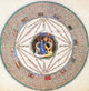 Astrologer in the Zodiac Poster Print showcasing celestial signs and astrology themes.