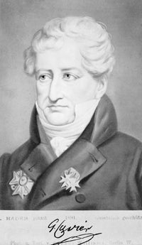 Georges Cuvier Naturalist Poster Print showcasing natural sciences.