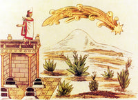 Montezuma II Watching Comet 1519 Poster Print by Science Source