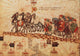 Marco Polo's Caravan 14th Century Poster Print depicting historical exploration