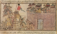 Sultan Mahmud Lays Siege to Fortress Poster Print
