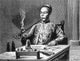 Opium Den: Man with Opium Pipe 19th Century Poster Print