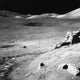 Lunar Landscape Poster Print featuring Apollo 17 Mission artwork.
