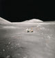 Lunar Rover and Harrison Schmitt Apollo 17 Poster Print