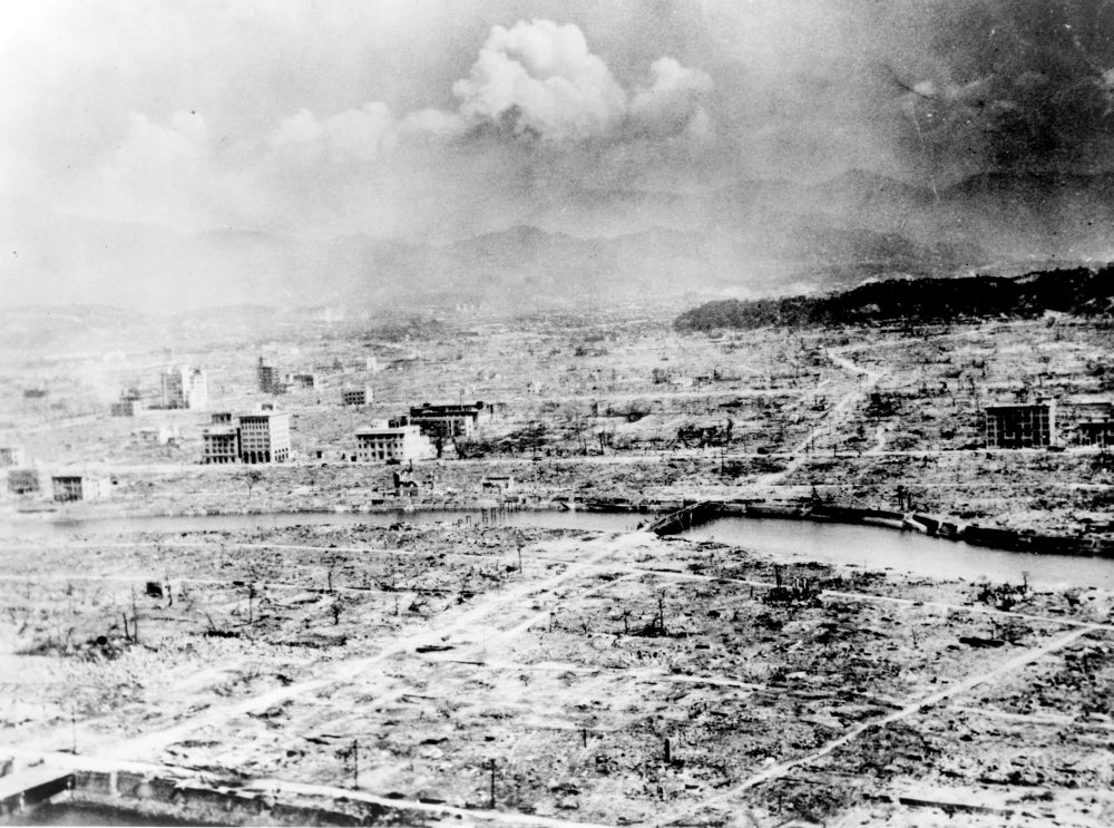 Hiroshima, 1945 Poster Print showcasing historical significance