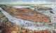Manhattan and Brooklyn 19th Century Poster Print depicting historical architecture.