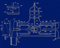 Early Patent for Accelerator 1937 Poster Print showcasing vintage scientific innovation