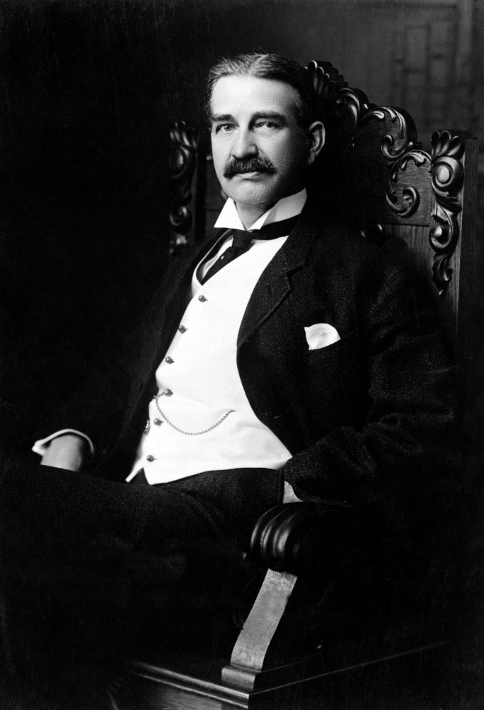 L. Frank Baum American Author Poster Print showcasing vibrant colors and literary charm.