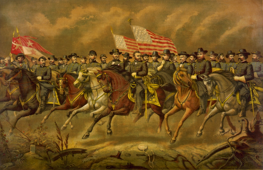 Ulysses S. Grant Poster Print featuring the 18th U.S. President on premium paper.