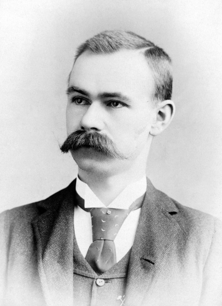 Herman Hollerith Poster Print celebrating American statistics