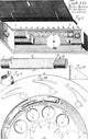 Step Reckoner Mechanical Calculator Poster Print showcasing Leibniz's invention.