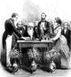Samuel Morse Telegraph Demonstration 1871 Poster Print