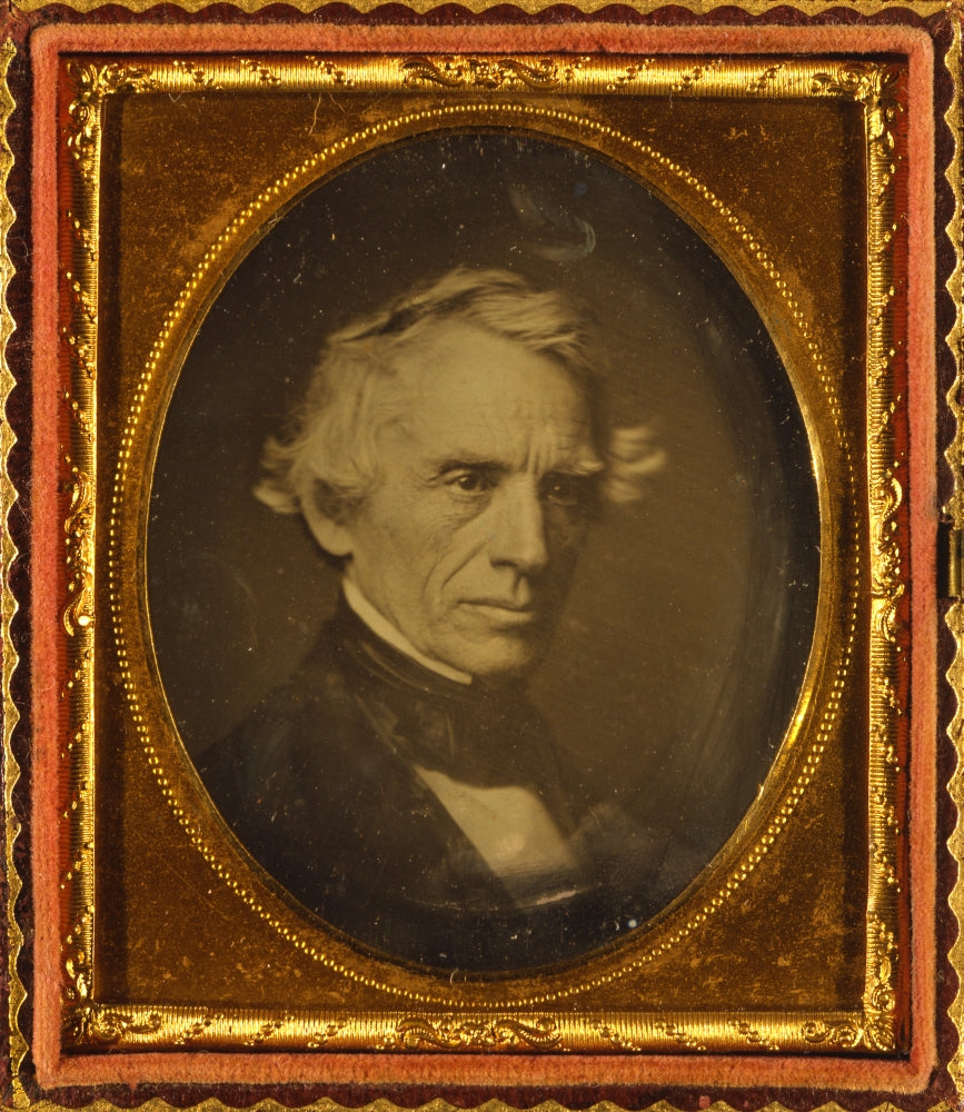 Samuel Morse American Inventor Poster Print highlighting the legacy of Samuel Morse.