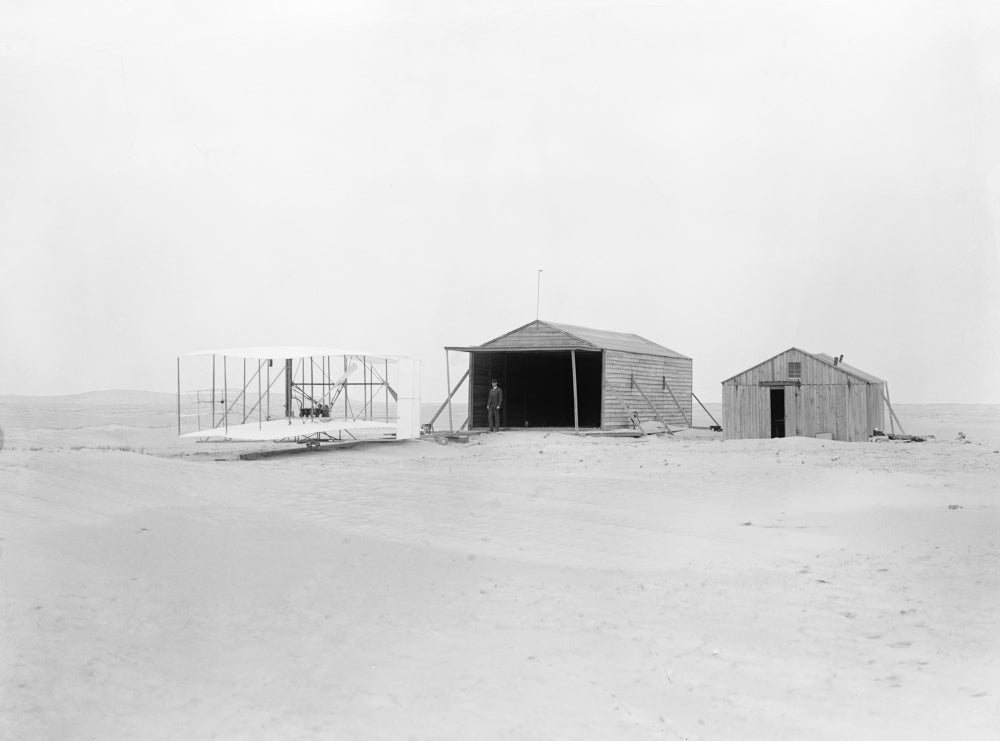 Wright Flyer Hangar and Workshop 1903 Poster Print