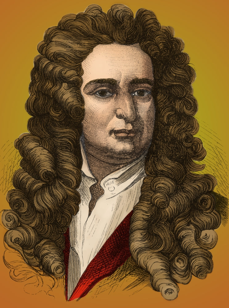 Isaac Newton English Polymath Poster Print by Science Source.