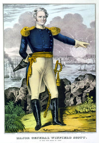 Winfield Scott American Army General Poster Print