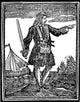 Charles Vane Pirate Poster Print showcasing historical maritime adventure.