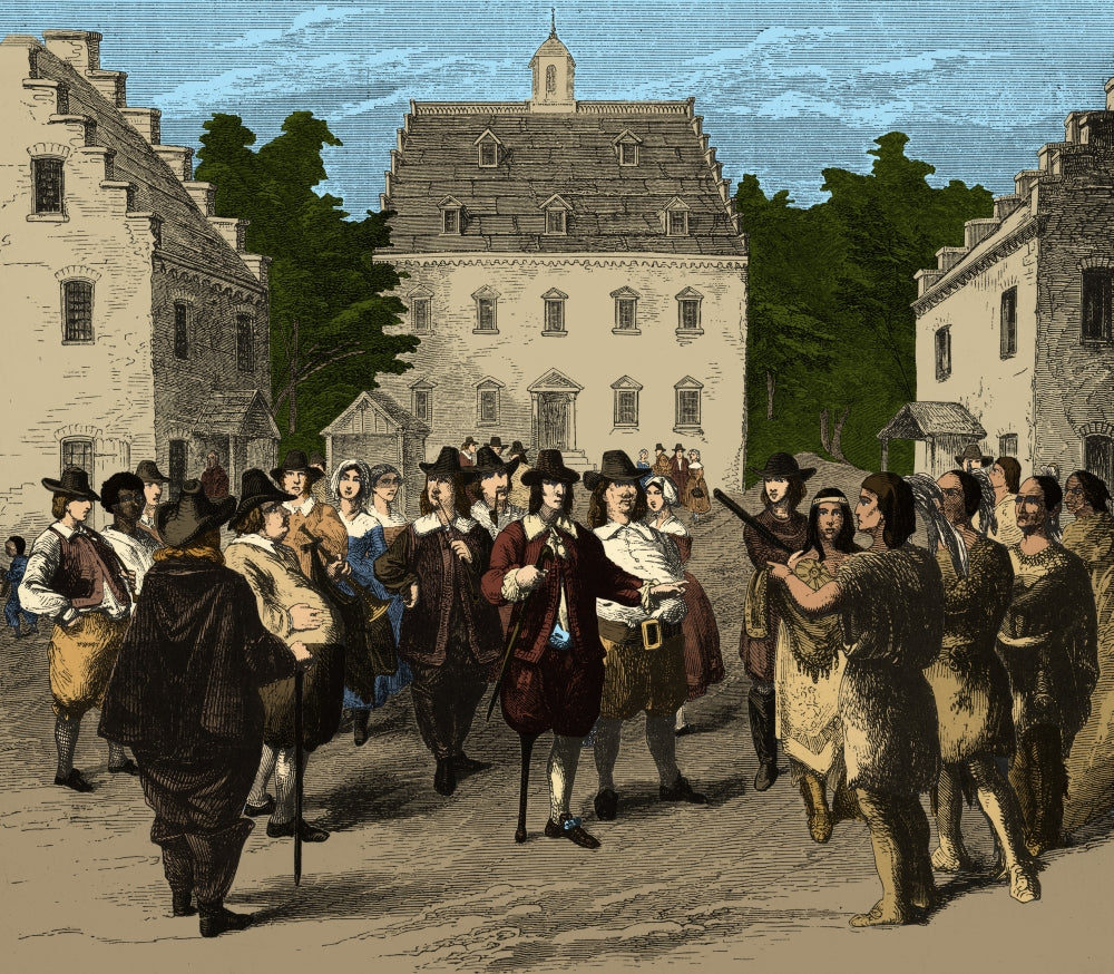 Peter Stuyvesant 17th Century Poster Print showcasing historical significance.