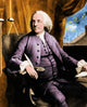 Benjamin Franklin American Polymath Poster Print - Educational Art