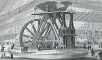 Corliss Centennial Engine Poster Print showcasing historic steam technology.