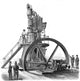 Vertical Steam Engine Poster Print showcasing intricate mechanical design.
