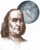 Benjamin Franklin Poster Print by Spencer Sutton, American statesman art.