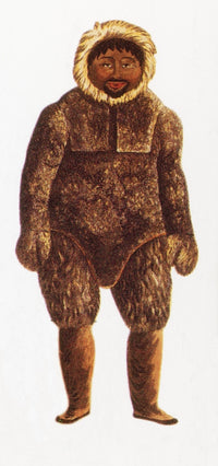 Illustration of Eskimo Poster Print by Science Source showing Eskimo life.