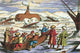 Barents Expedition Wintering in Arctic, 1596 Poster Print